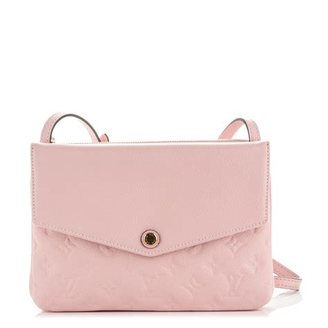 louis vuitton empreinte twice rose ballerine